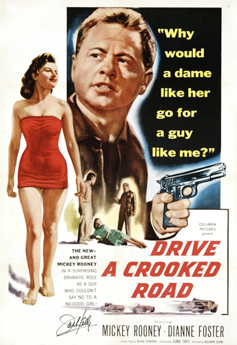 فيلم Drive a Crooked Road 1954 مترجم