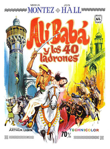فيلم Ali Baba and the Forty Thieves 1943 مترجم